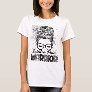 Sciatic Pain Warrior Women Girl Survivor T-Shirt