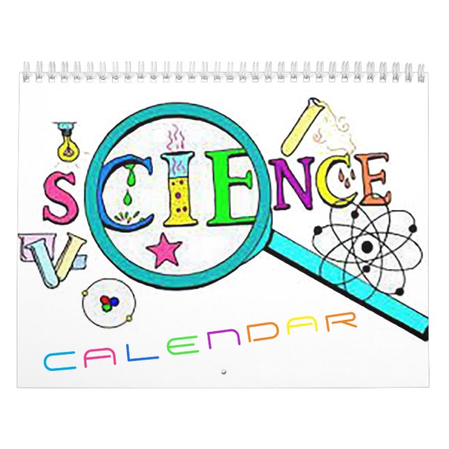 Science 12 Mo./Two Page Medium Calendar  (Cover)