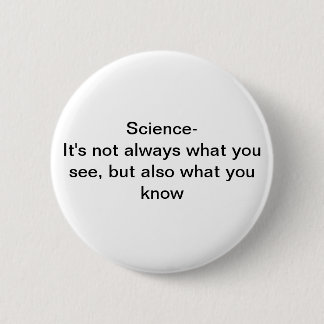 Science 6 Cm Round Badge