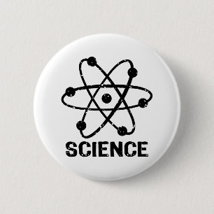 Science 6 Cm Round Badge
