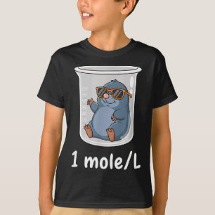 Science &amp; Technology Funny Chemistry 1 Mole L  T-Shirt