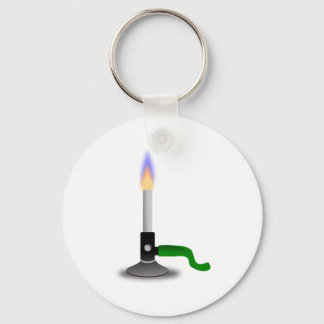 Science and Chemistry Bunsen Burner Key Ring