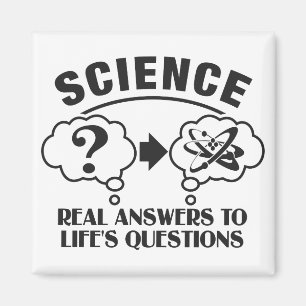 Science Answers custom magnet