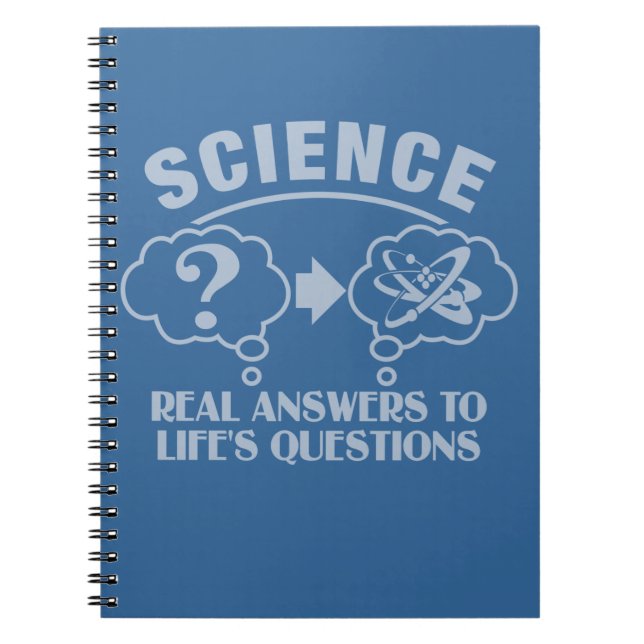 Science Answers custom notebook (Front)