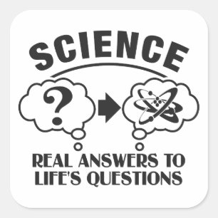 Science Answers custom stickers