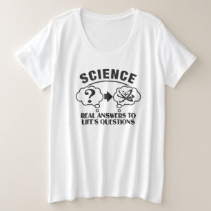 Science Answers shirt - choose style & colour