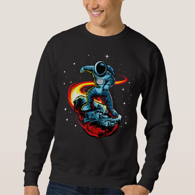 Science Asteroid Day Space Force Astronaut Sweatshirt (Front)