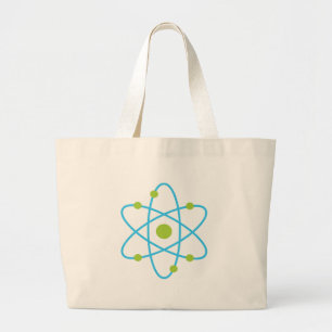 Science Atom Large Tote Bag