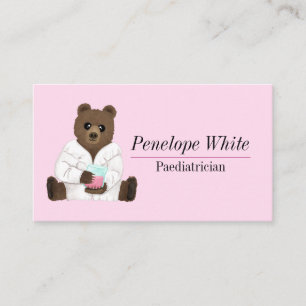 Science Bear Business Card