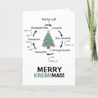 Science Biology Kreb's Cycle Christmas Teacher