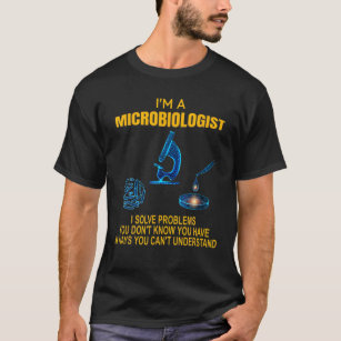 Science Biology Microbiology Lab _Eacher Bacteria T-Shirt