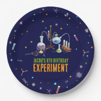 Science Birthday Invitations