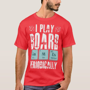 Science Board Gamer gamers science fans Premium 18 T-Shirt
