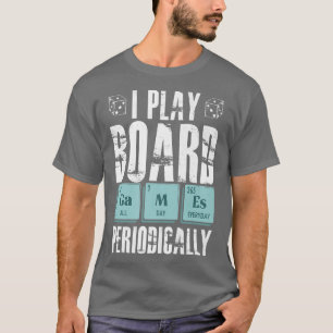 Science Board Gamer gamers science fans Premium  T-Shirt