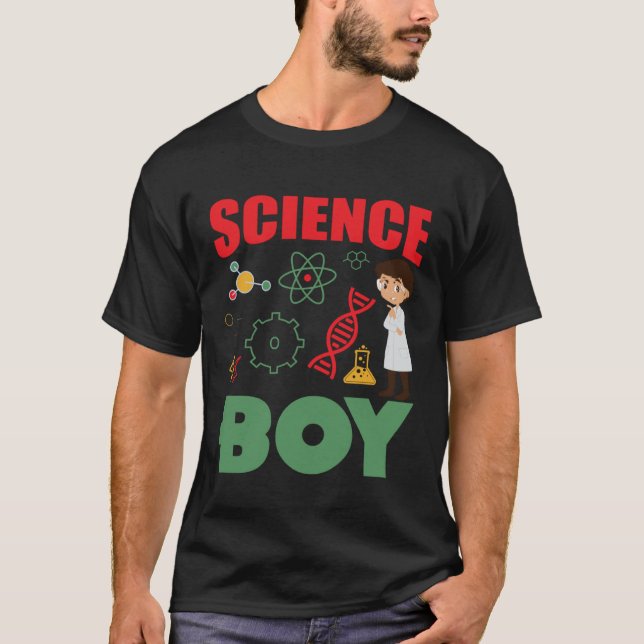 Science Boy I Chemistry T-Shirt (Front)