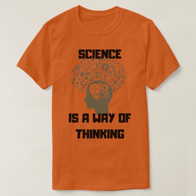 Science Brain s  T-Shirt (Design Front)