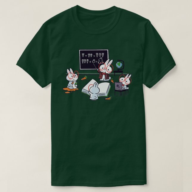 Science Bunnies T-Shirt (Design Front)