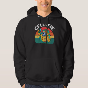 Science Cellfie Microbiologist Biology Teacher Hoodie