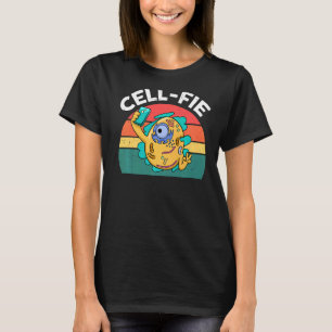 Science  Cellfie Microbiologist  Biology Teacher T-Shirt