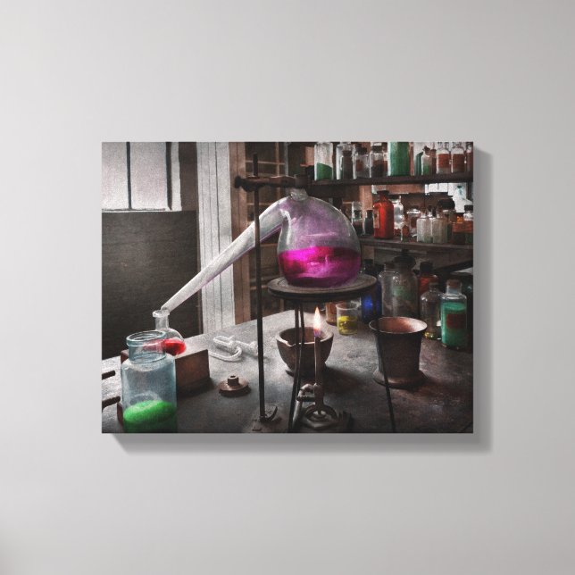 Science - Chemist - Chemistry for Medicine Canvas Print (Front)