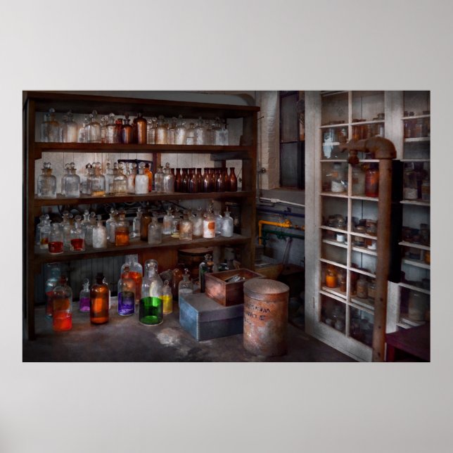 Science - Chemist - The secret of life Poster (Front)