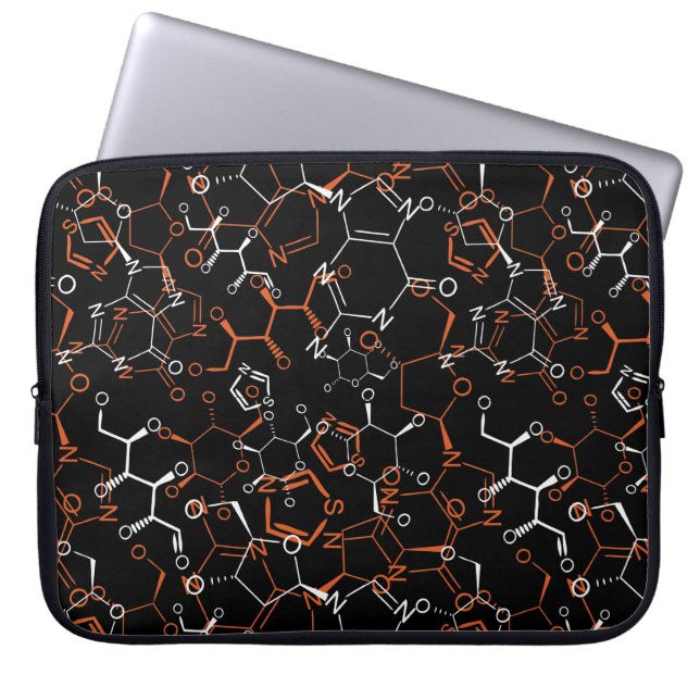 Science Chemistry Laptop Sleeve (Front)