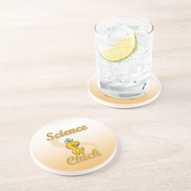 Science Chick Coaster (Side)