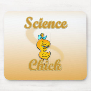 Science Chick Mouse Pad
