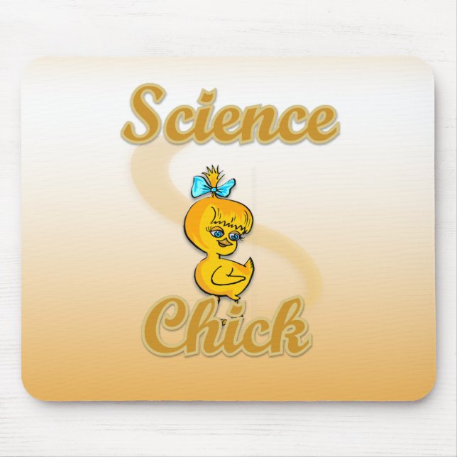 Science Chick Mouse Pad (Front)