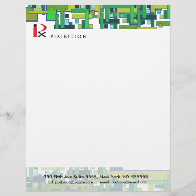 Science Circuit Green Letterhead (Front)