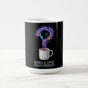 Science & Coffee Fueled Curiosity Magic Mug