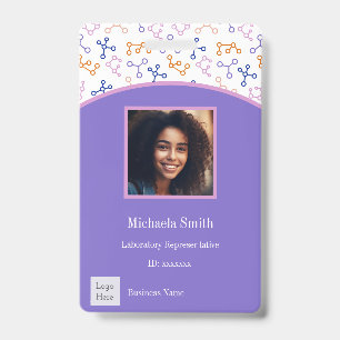 Science Corporate Employee Photo ID Badge