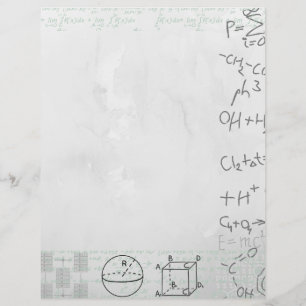 Science Custom Letterhead