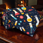 Science Custom Necktie<br><div class="desc">This custom necktie is perfect for the science enthusiast in your life! Featuring a unique, eye-catching design, this tie is a stylish way to show off your passion for science, space, and the wonders of the universe. It's a great gift for teachers, students, or anyone who loves exploring the unknown....</div>