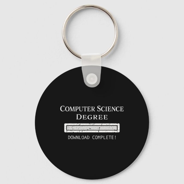 Science Degree Graduation  Key Ring (Front)