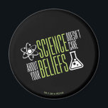 Science Doesn't Care Magnet<br><div class="desc">Science doesn't care about your beliefs. We are all equal in the world and eyes of science! So that's why we love it right?!</div>