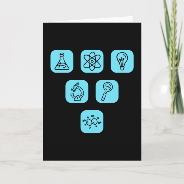 Science Elements Items Card (Front)