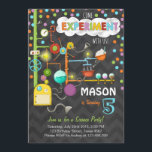 Science Experiment Birthday Party Invitation<br><div class="desc">♥ A perfect way to invite your guests to your little one's birthday party!</div>
