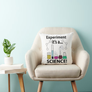 Science Experiment It's a Science Cushion