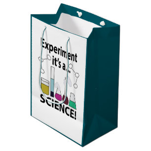 Science Experiment It's a Science Medium Gift Bag
