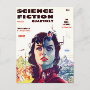 Science Fiction 3 Postcard