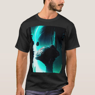 Science Fiction Alien Landscape 103 T-Shirt