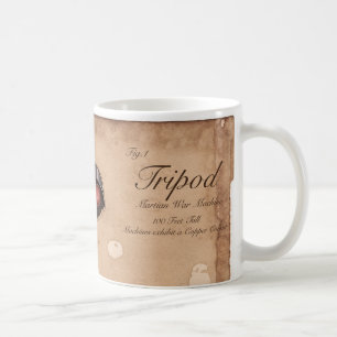 Science Fiction Alien Tripod Attack! Coffee Mug