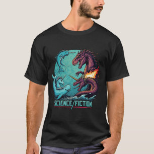 Science/Fiction Battle at Sea T-Shirt