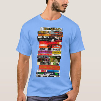 Science Fiction Books Stack T-Shirt