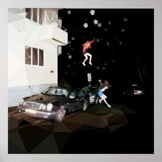 Science Fiction by Brand New  Poly Art Poster