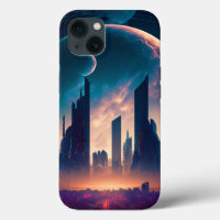 Science Fiction Cyberpunk Space City