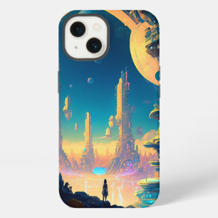 Science Fiction Futuristic City Case-Mate iPhone C 13 Case