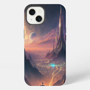Science Fiction Futuristic City Case-Mate iPhone C 13 Case