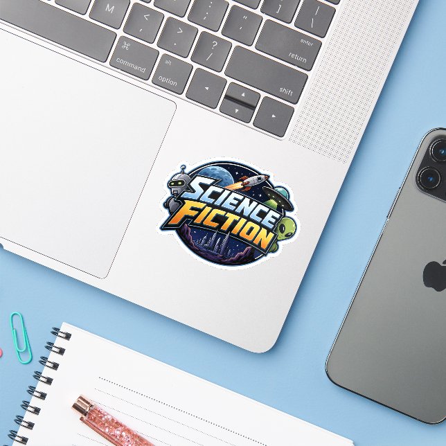 Science Fiction Genre Lovers (Laptop w/ iPhone)